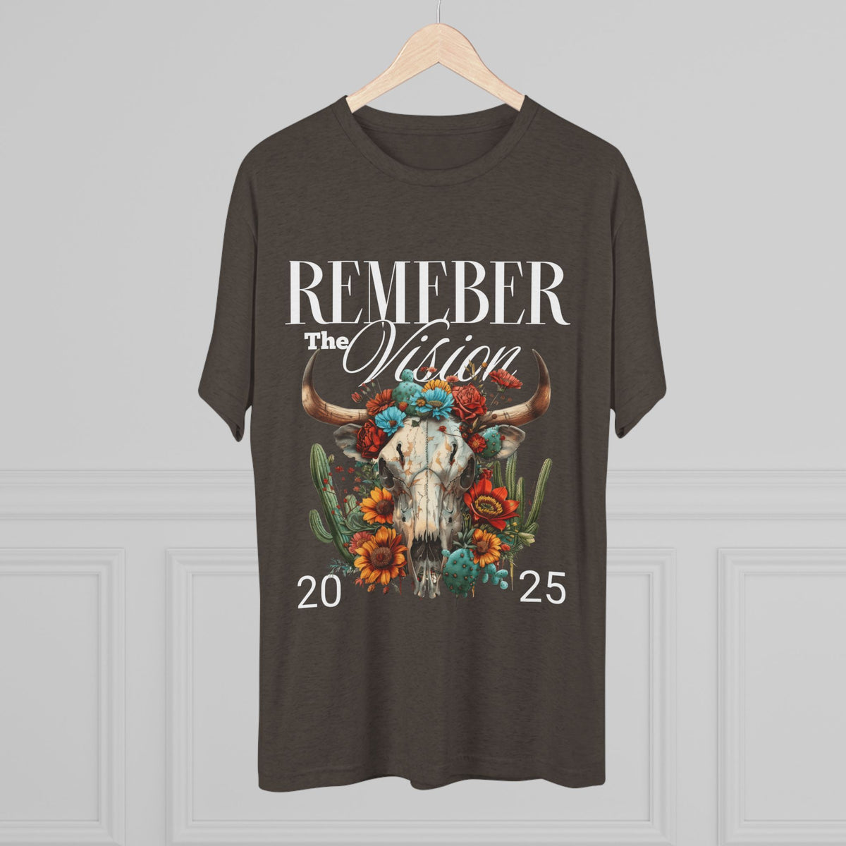 T-Shirt Rember the Vision Unisex Tri-Blend Crew Tee