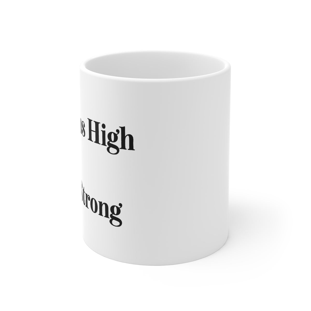 Inspirational Coffee Mug - "Vibrations High, Coffee Strong" - Perfect Gift for Coffee Lovers