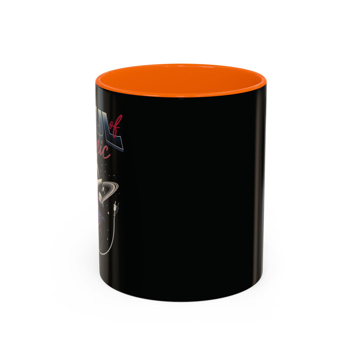 Cosmic Vibes Accent Coffee Mug - 11 & 15oz Ceramic Cup for Space Lovers and Gift Giving