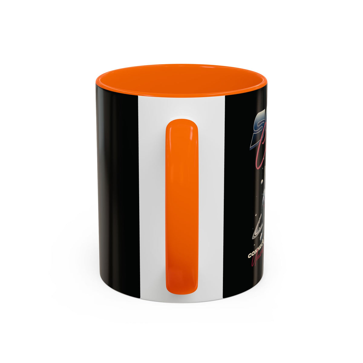 Cosmic Vibes Accent Coffee Mug - 11 & 15oz Ceramic Cup for Space Lovers and Gift Giving