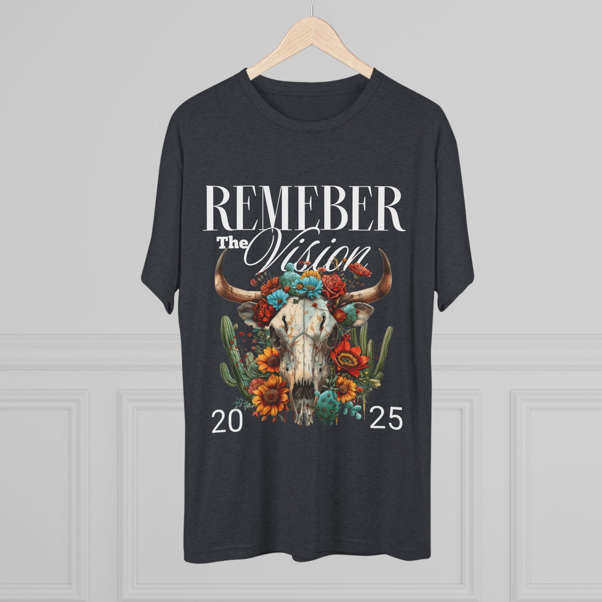 T-Shirt Rember the Vision Unisex Tri-Blend Crew Tee