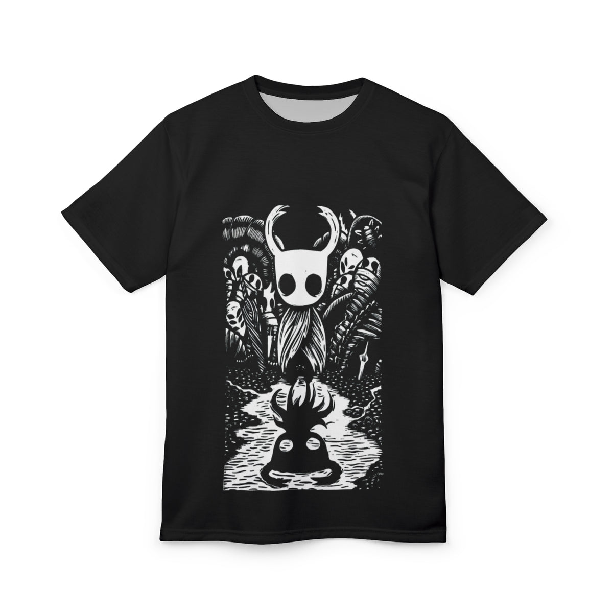 Unisex Cut & Sew Tee - Dark Adventure Graphic Shirt for Gamers
