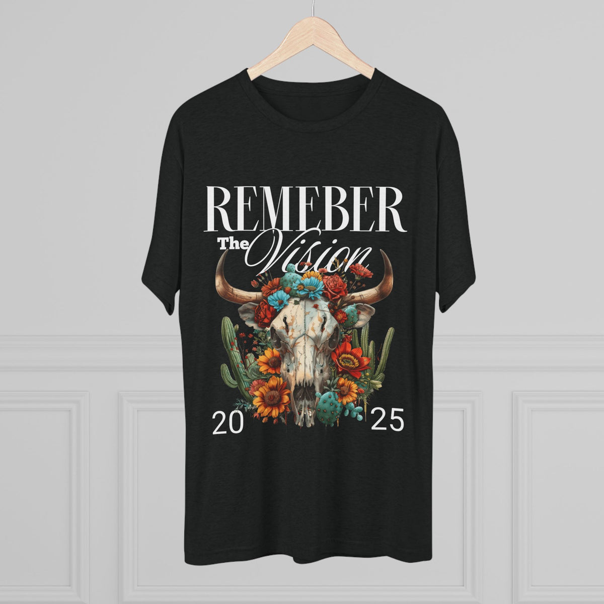 T-Shirt Rember the Vision Unisex Tri-Blend Crew Tee