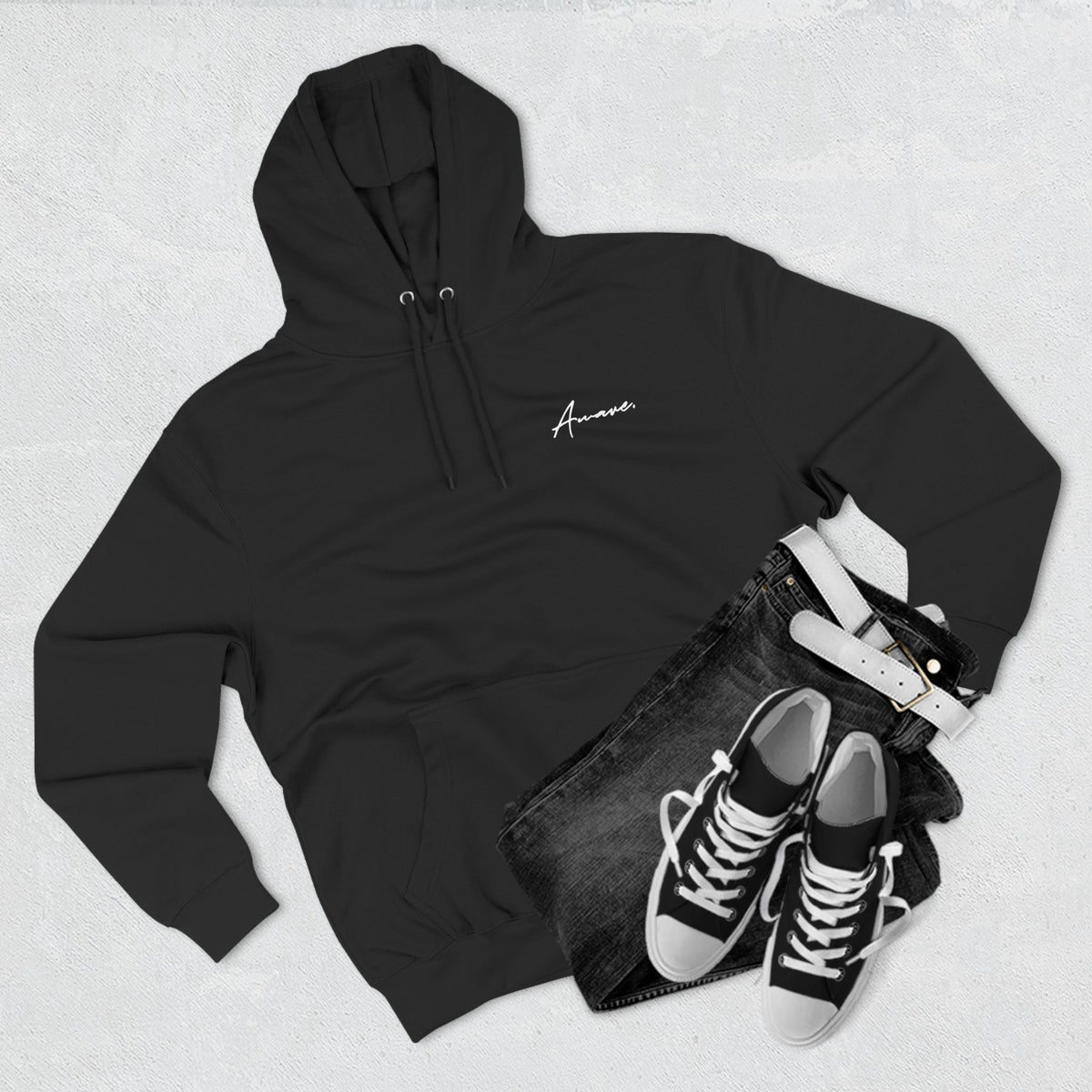knowledge Fleece Hoodie | Warm Motivational Design