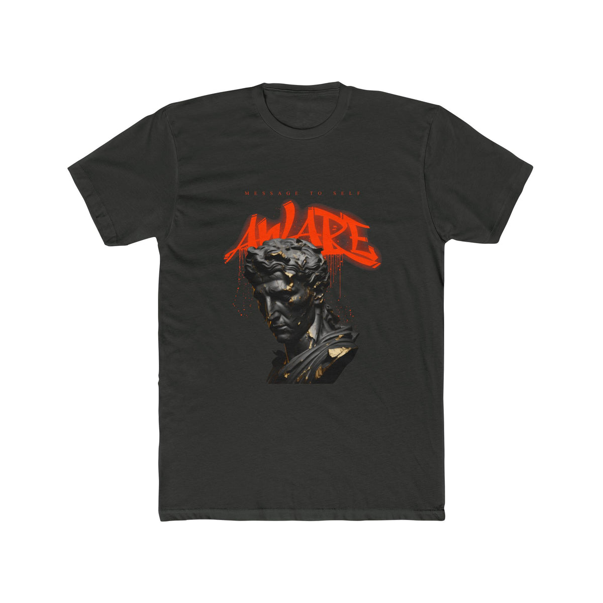 AWARE Graphic T shirt Unisex Cotton Crew Tee