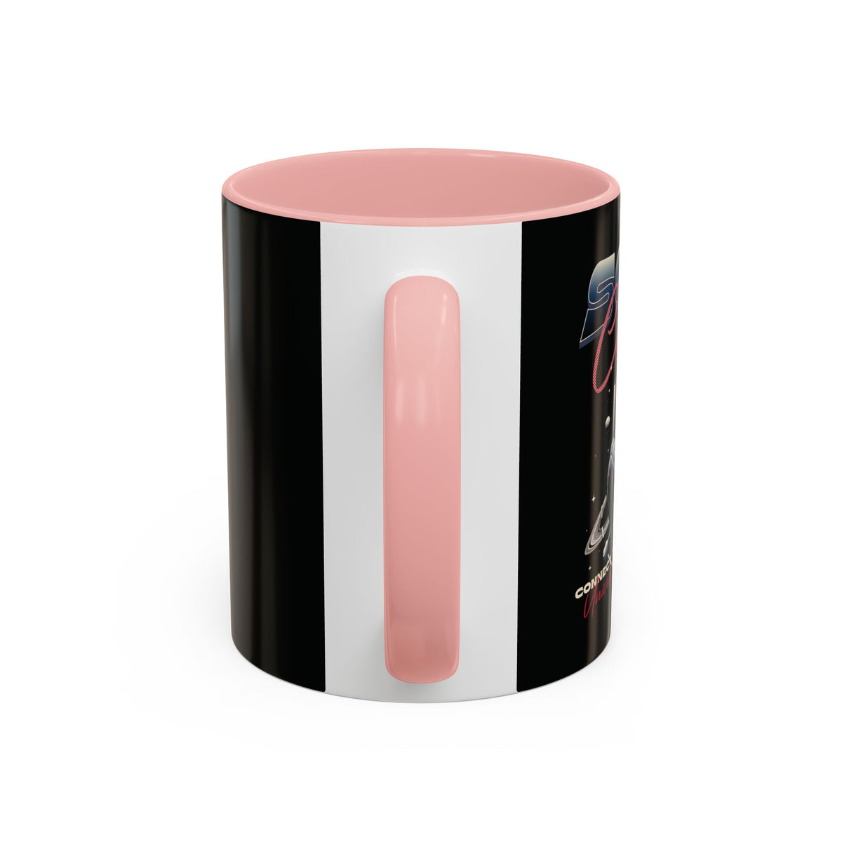 Cosmic Vibes Accent Coffee Mug - 11 & 15oz Ceramic Cup for Space Lovers and Gift Giving