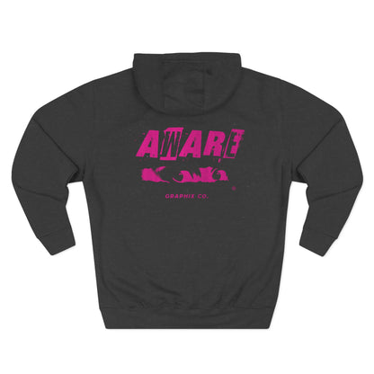 Spiritual Being Awareness Three-Panel Fleece Hoodie - Cozy and Stylish for Every Occasion