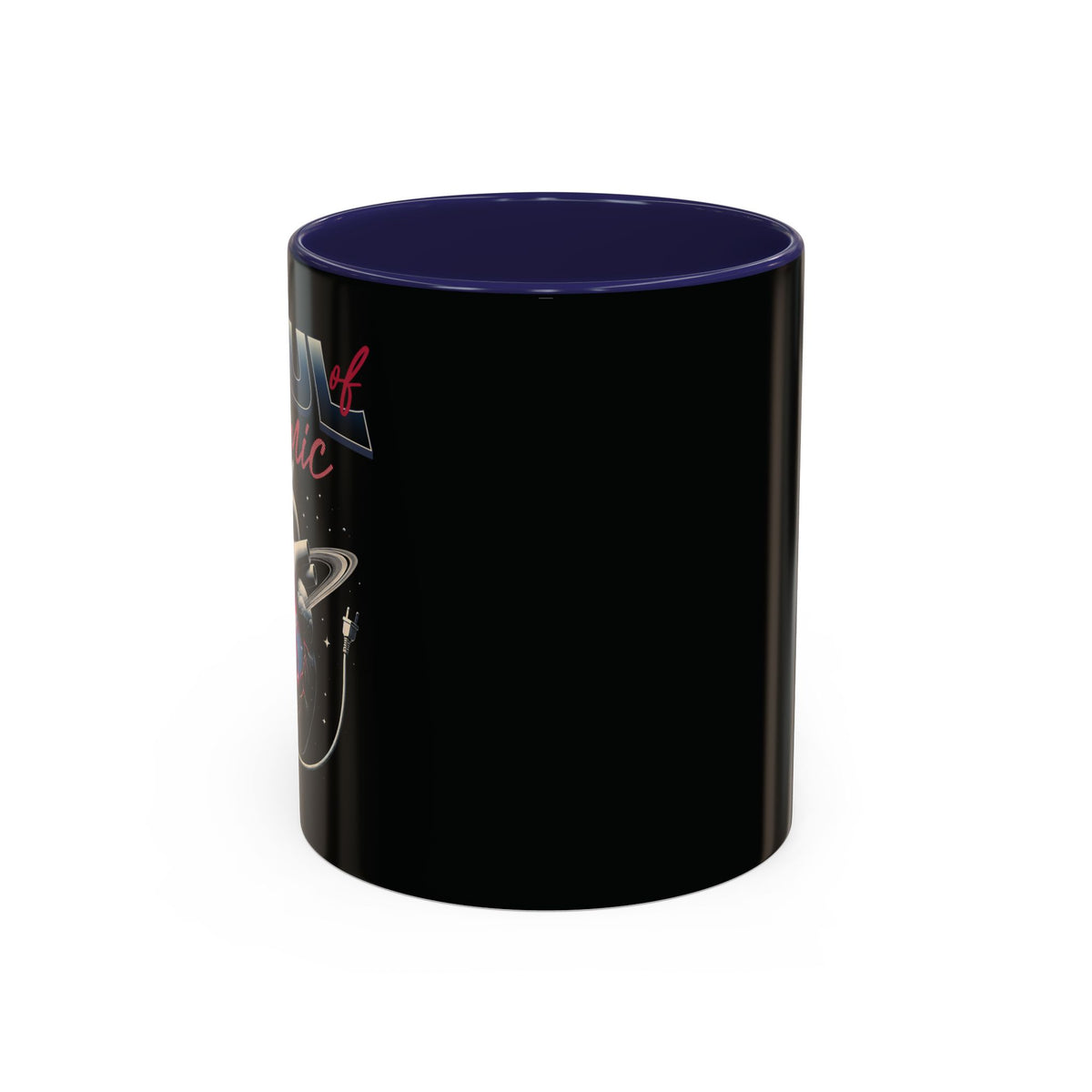 Cosmic Vibes Accent Coffee Mug - 11 & 15oz Ceramic Cup for Space Lovers and Gift Giving