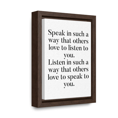 Gallery Canvas Wraps, Vertical Frame