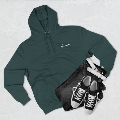knowledge Fleece Hoodie | Warm Motivational Design
