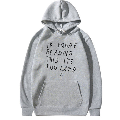 Drake Letter Hoodie