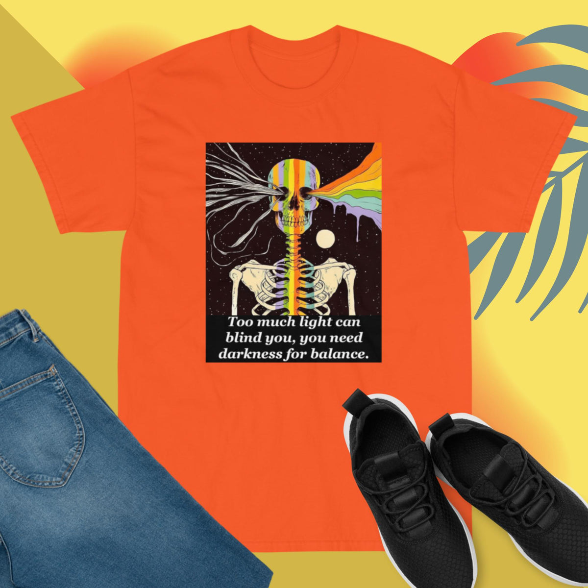 You Need Darkness For Balance Graphic T-Shirt